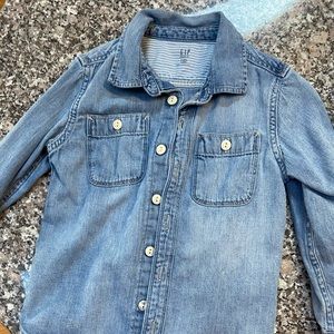 EUC Gap Denim button down